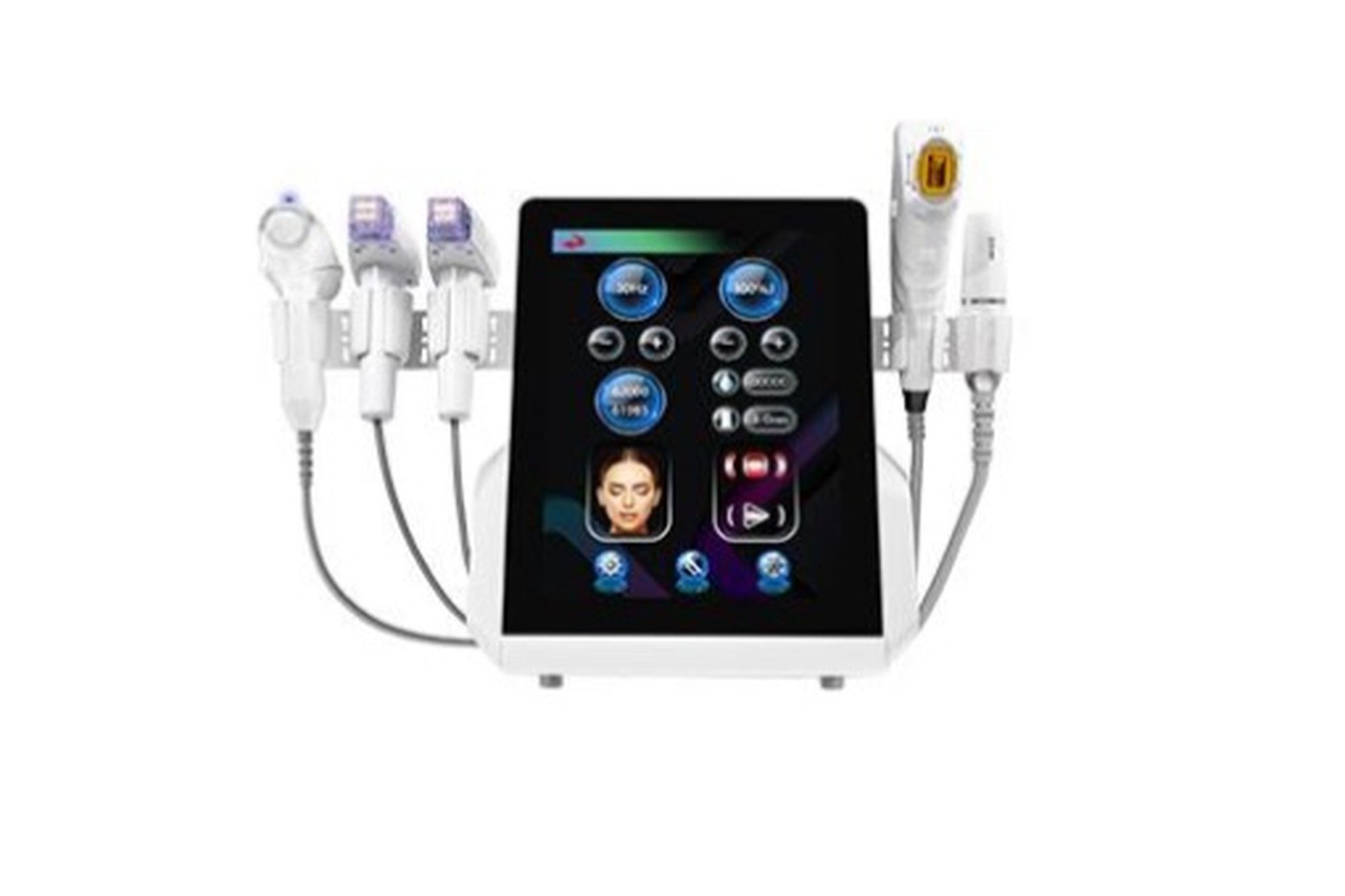 Portable 4 in 1 ICE HIFU12 + ICE V-Max + Crystallite Depth 8 + ICE Hammer